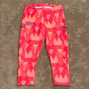 NWT Adidas Performance Capris Leggings, Medium